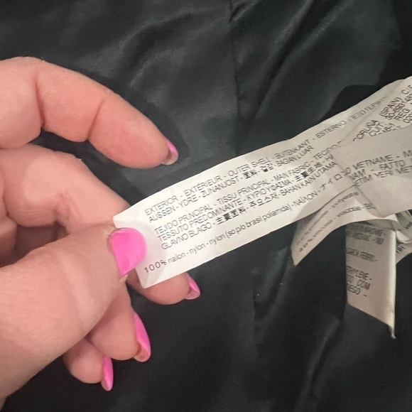 Zara Women's Duck Down Black Puffer Coat Jacket XS - Picture 10 of 14